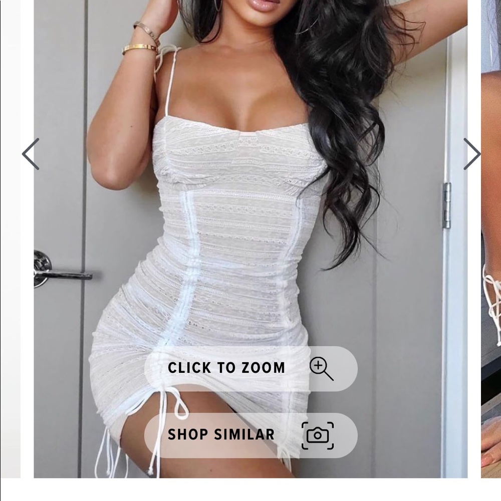 Show up show out mini dress
